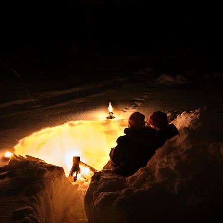 Langforsen Glamping & Lapland Experience Otel Lapptrask Dış mekan fotoğraf