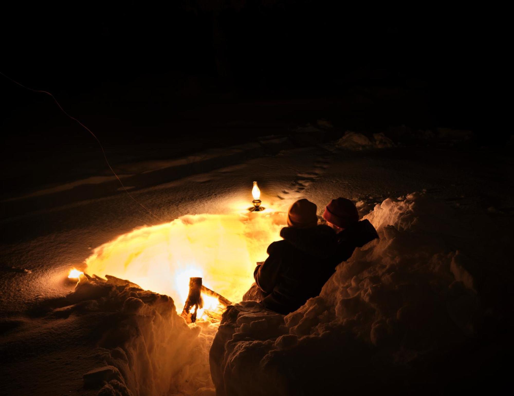 Langforsen Glamping & Lapland Experience Otel Lapptrask Dış mekan fotoğraf